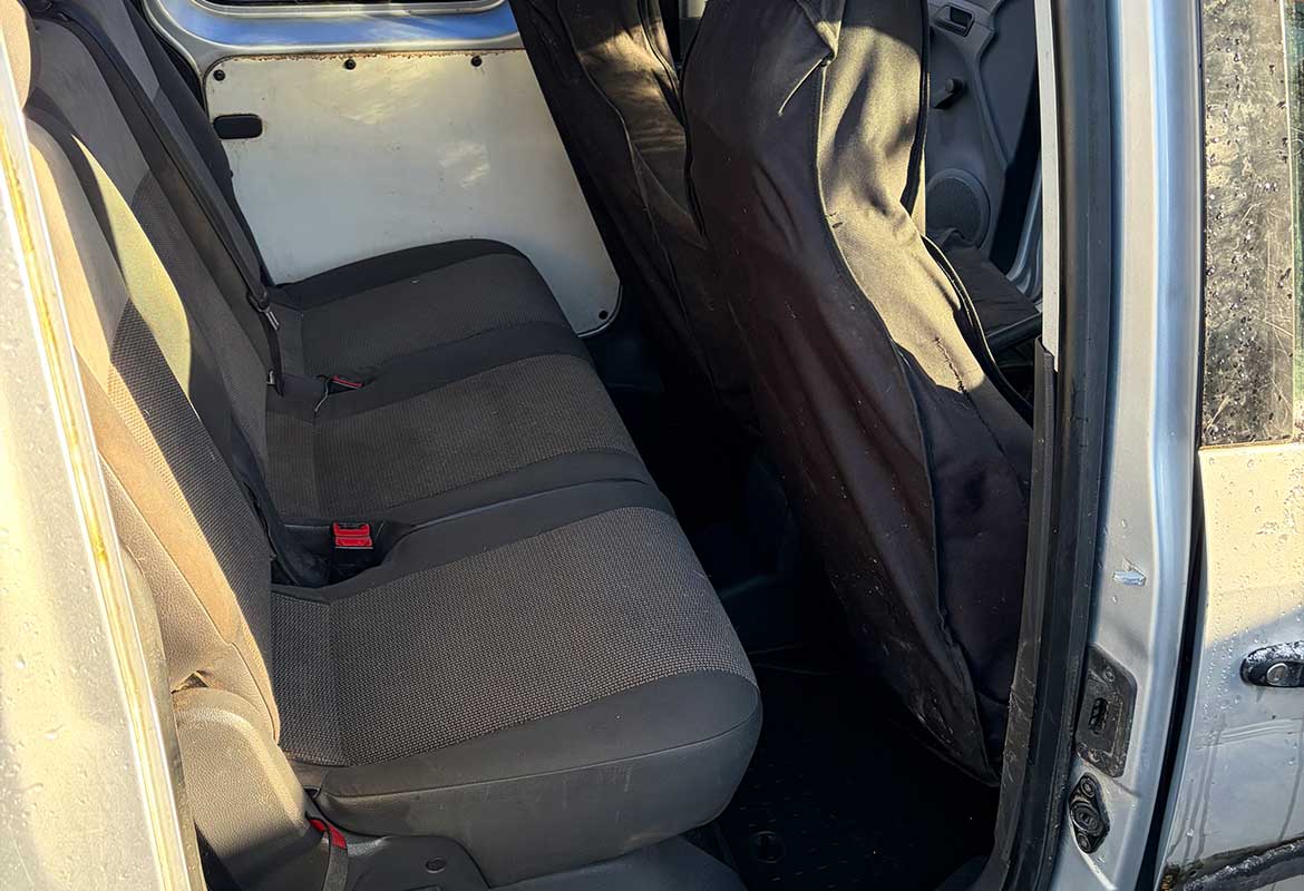 Volkswagon Caddy Interior After