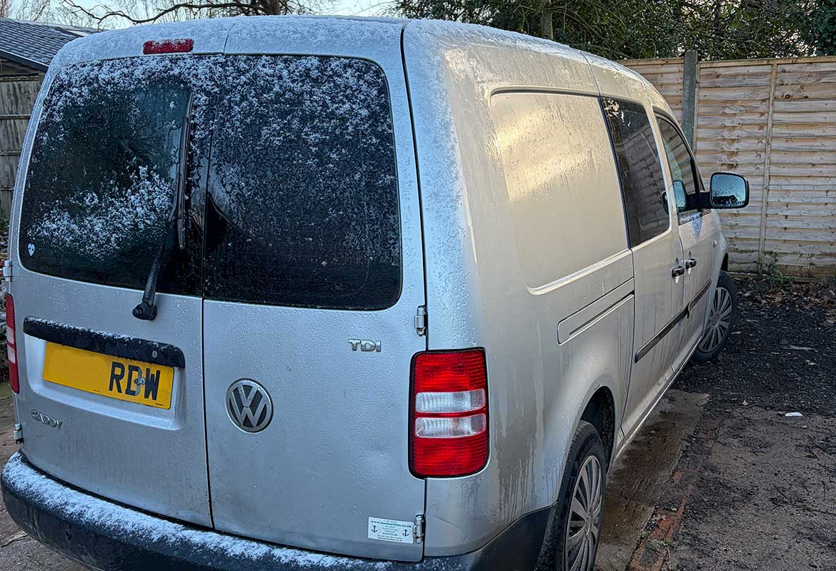 Volkswagon Caddy Exterior Before 