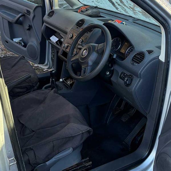  Volkswagon Caddy Interior After